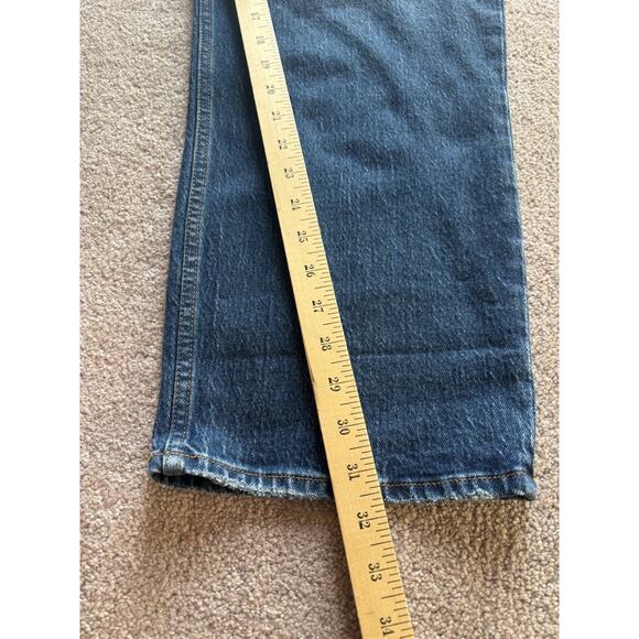 NWT Abercrombie & Fitch Plus Size 35 20r The 90s Straight Ultra High Rise Jeans - Picture 8 of 10